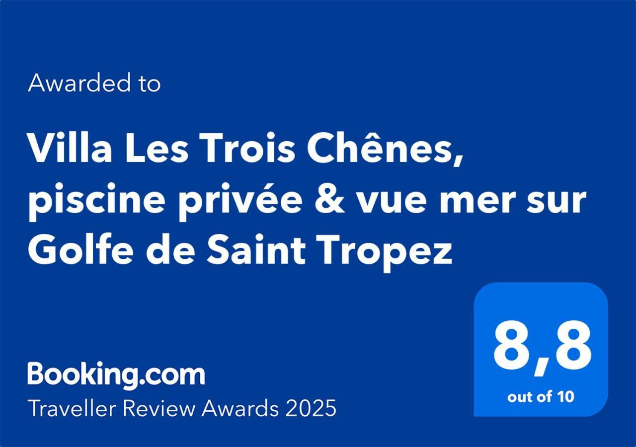 Villa Les Trois Chenes, Piscine Privee & Vue Mer Sur Golfe De Saint Tropez Les Issambres Eksteriør bilde